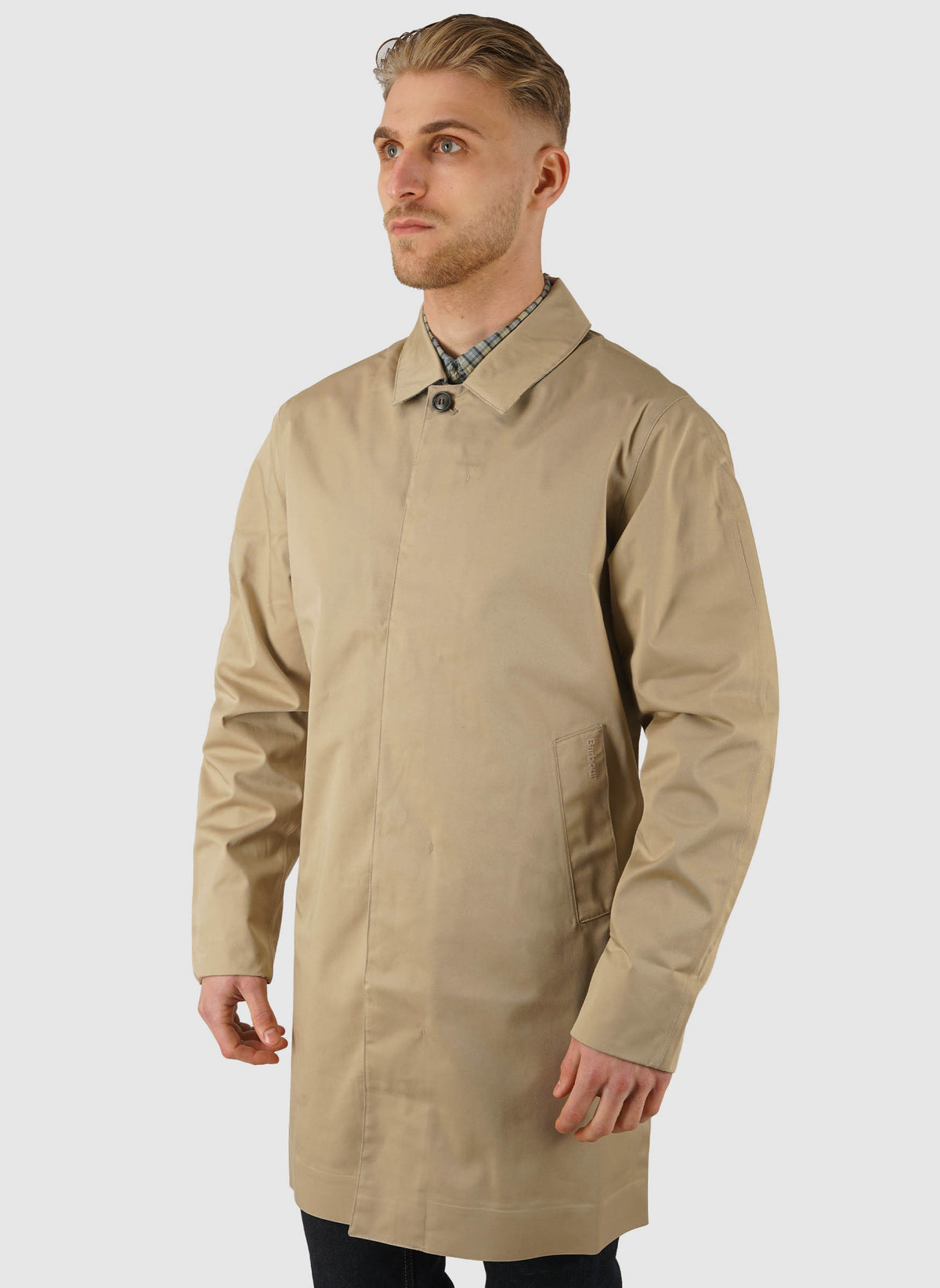 Rokig Waterproof Jacket - Washed Stone/Highland Loch