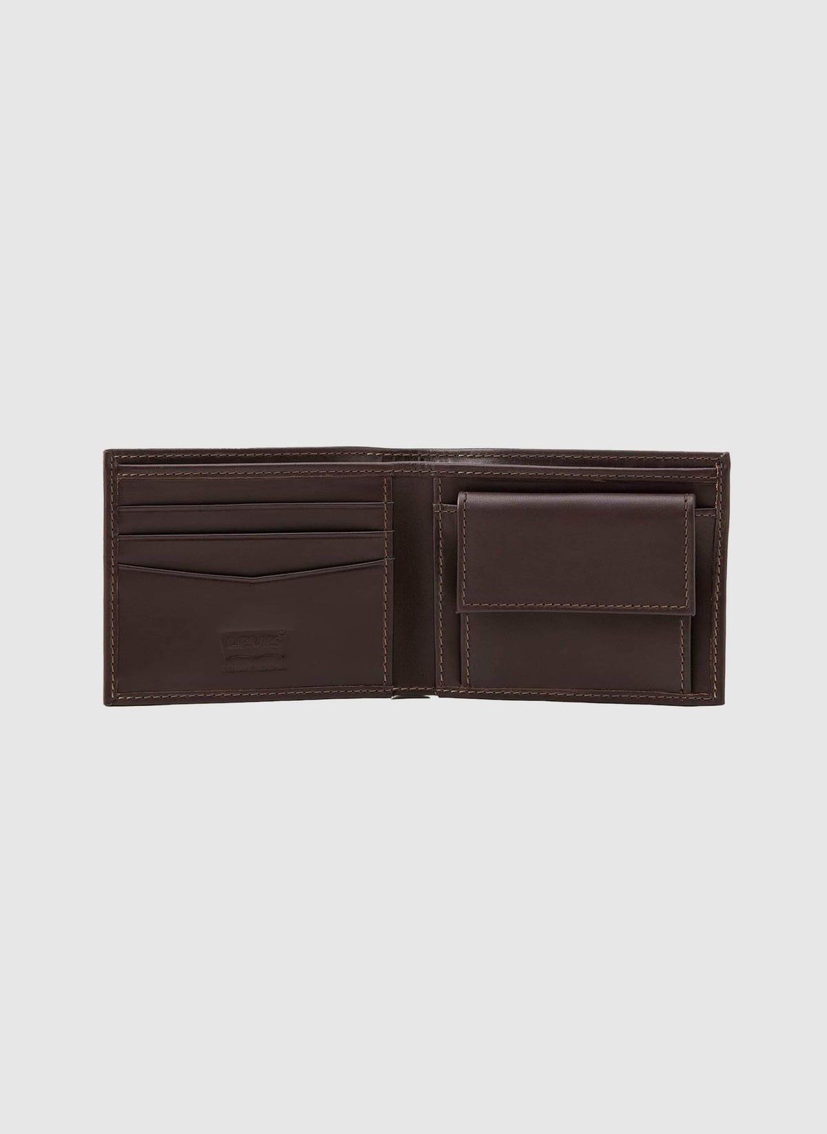 Casual Classics Hunte Coin Bifold Wallet - Dark Brown