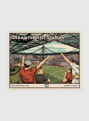 Poster - Köln Müngersdorfer Stadion