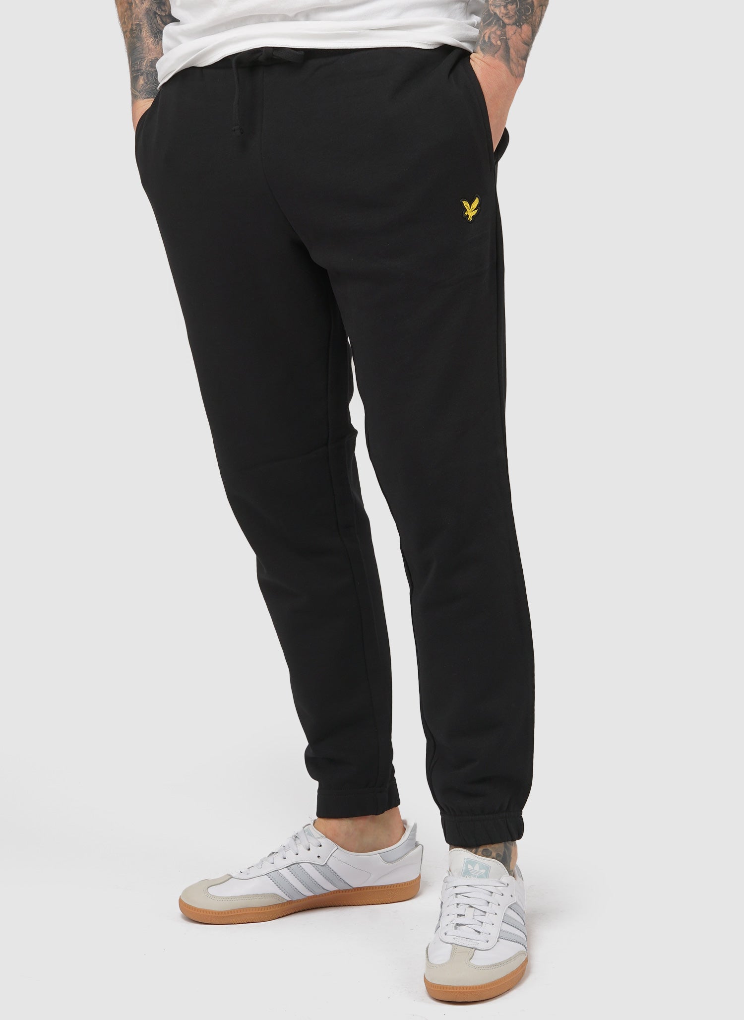 Slim Fit Sweat Pants - Jet Black