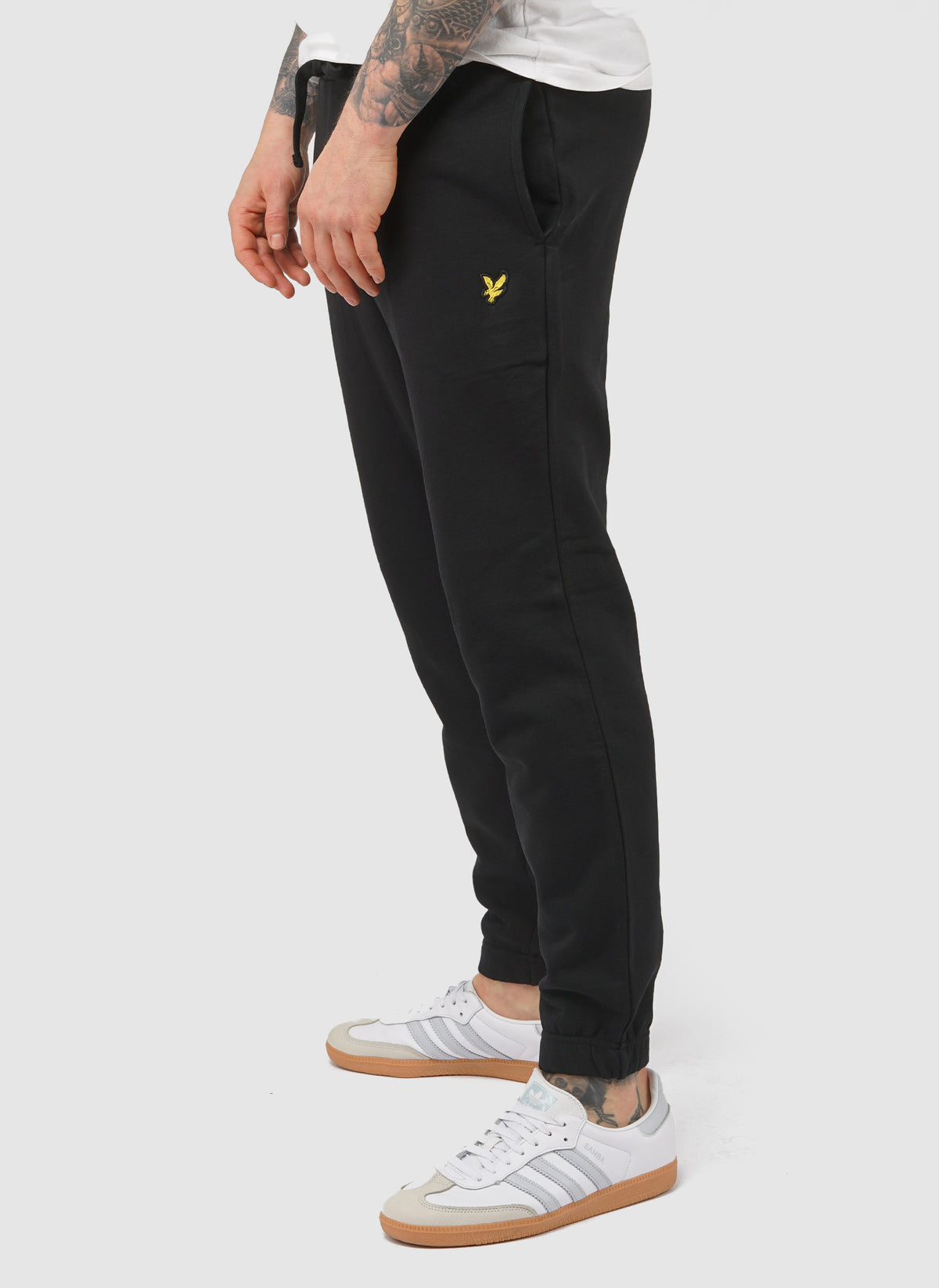 Slim Fit Sweat Pants - Jet Black