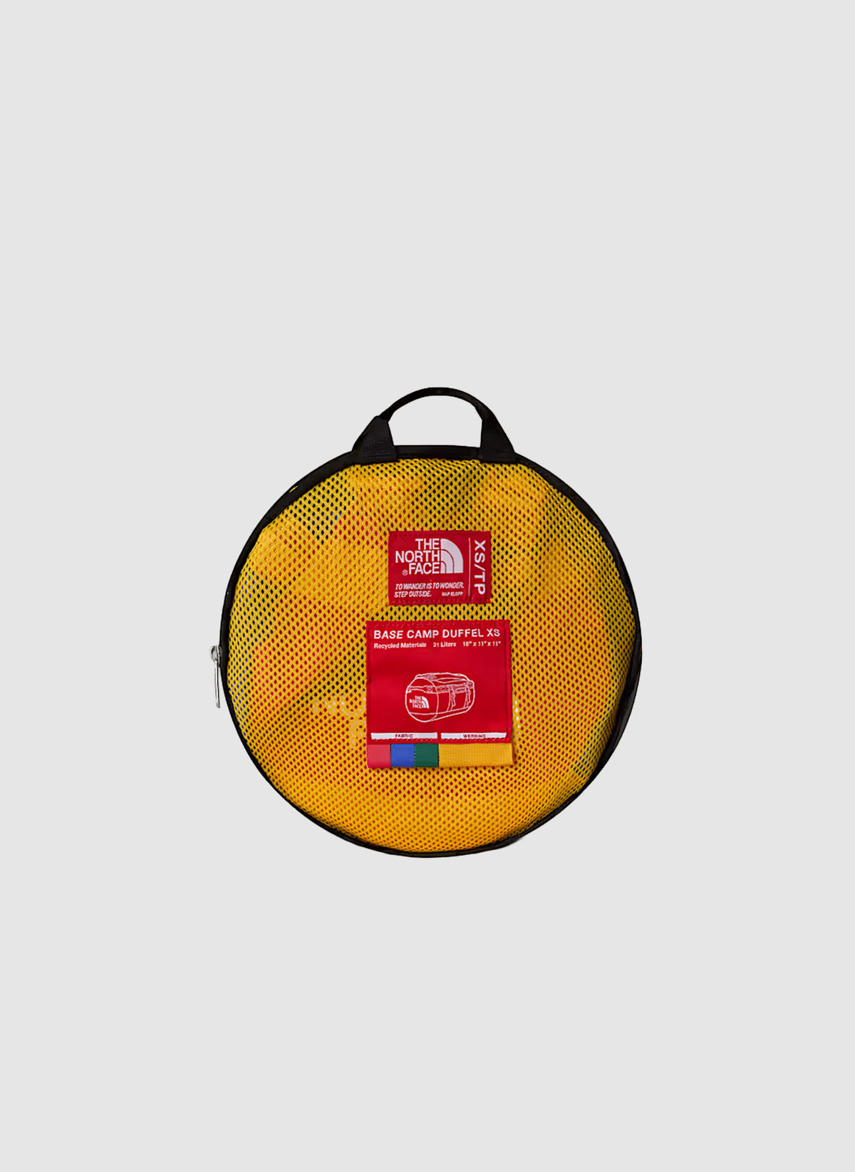 Extra Small Base Camp Duffle - Blue/Red/Summit