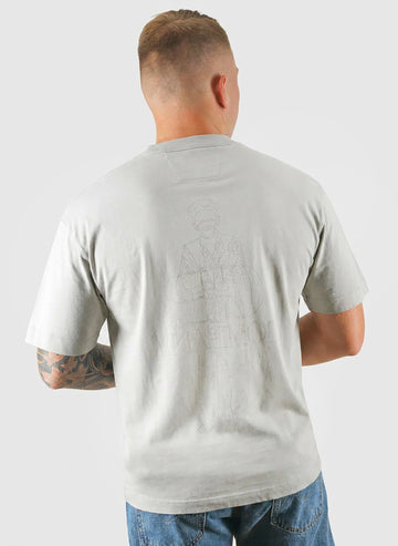 Comfort Sailor Logo Jersey T-Shirt - Flint Grey