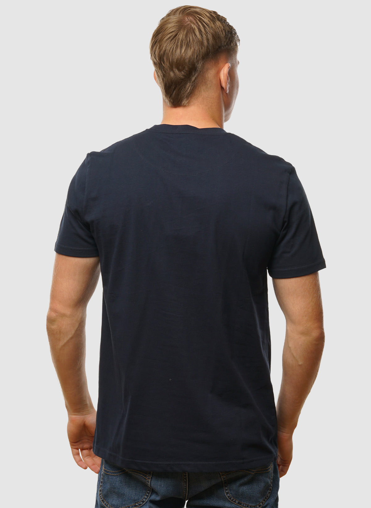 Terrace Graphic T-Shirt - Dark Blue