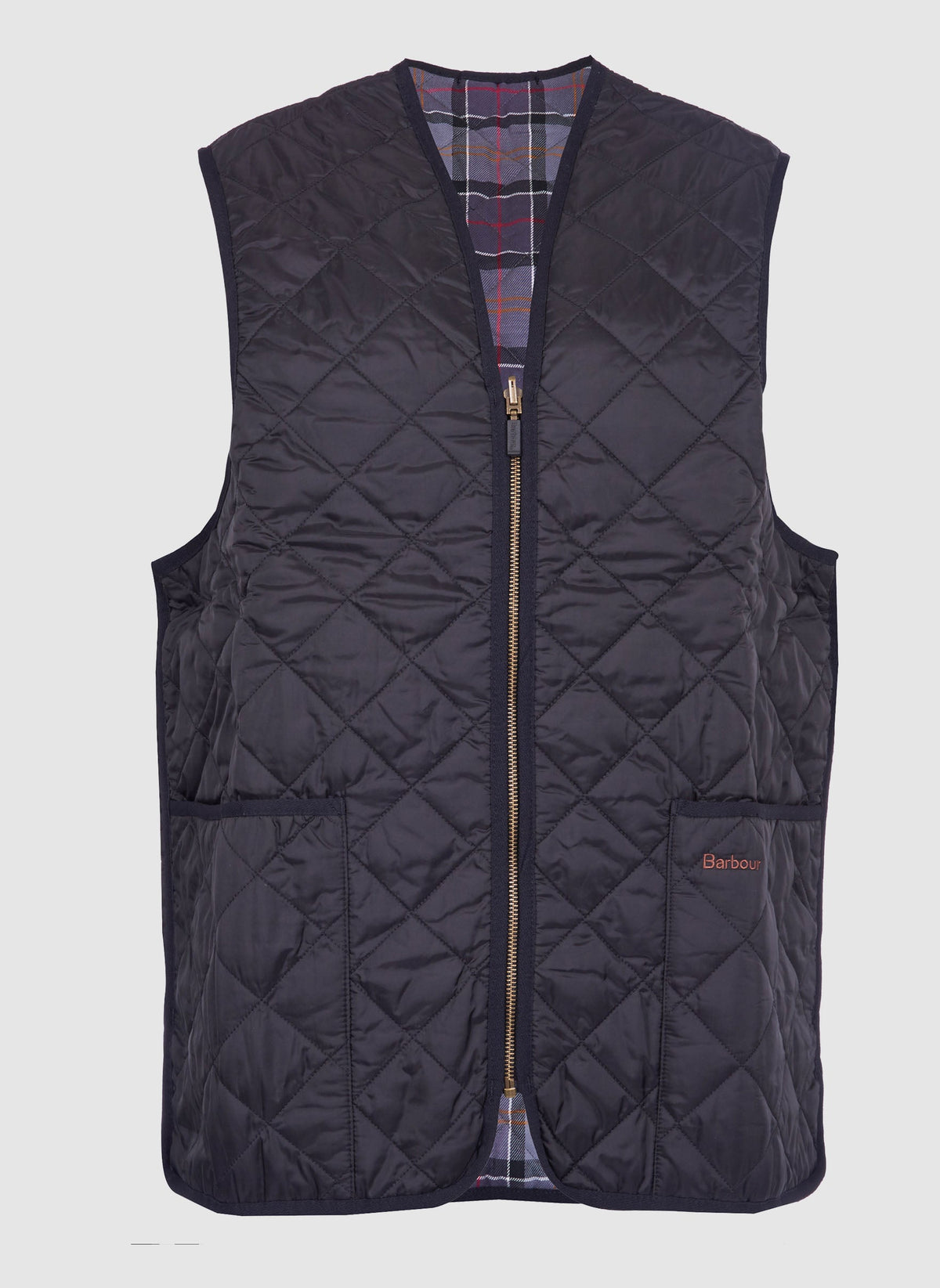 Quilt Zip Line - Black-TSD - Jacken-1