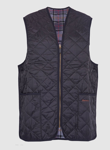 Quilt Zip Line - Black-TSD - Jacken-1