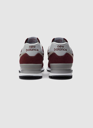 ML574 - Burgundy/White